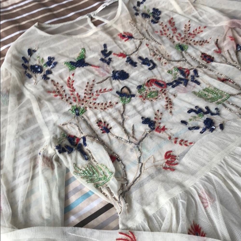 See through top Zara XS - Picture 3 of 3